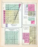 Douglass, Leon, Wingate, Latham, Kansas State Atlas 1887